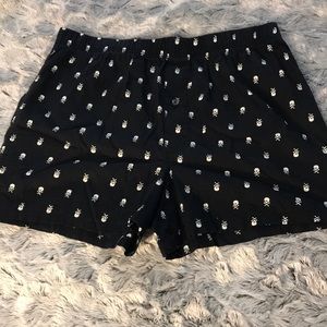 Mens skull/cross bones boxers